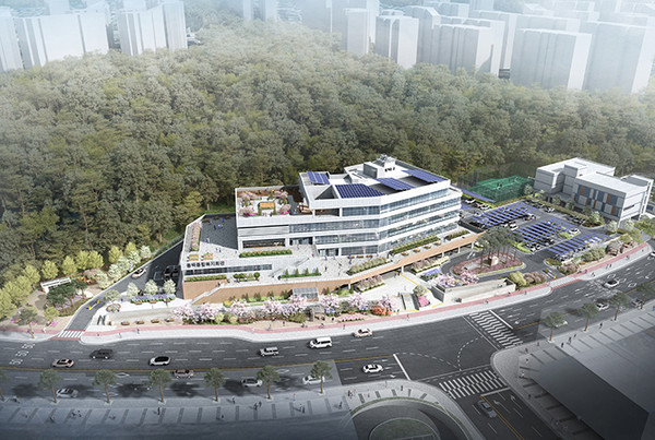 동백종합복지회관 조감도