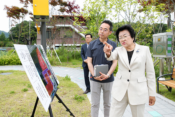 호법면 유산일반산업단지 현장확인