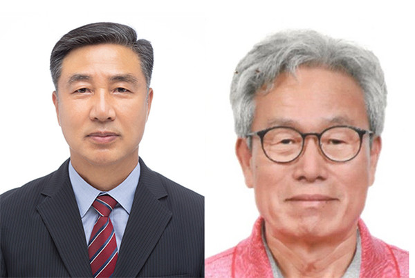 교육‧문화‧예술‧체육 부문 김수한, 행‧선행‧청렴봉사 및 지역사회발전 부문 장호균(사진 왼쪽부터)