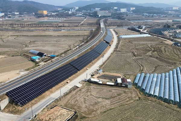 지난해 경기RE100 선도사업에 선정된 백암면 근창리 일대